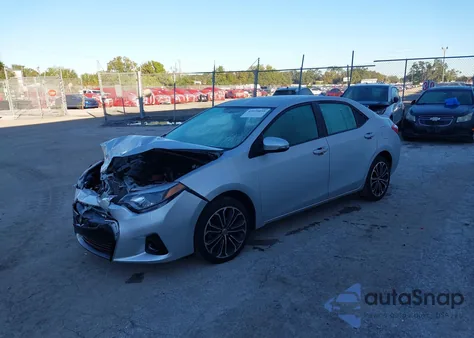2014 Toyota Corolla S Plus from USA, damaged, VIN 2T1BURHE1EC046080
